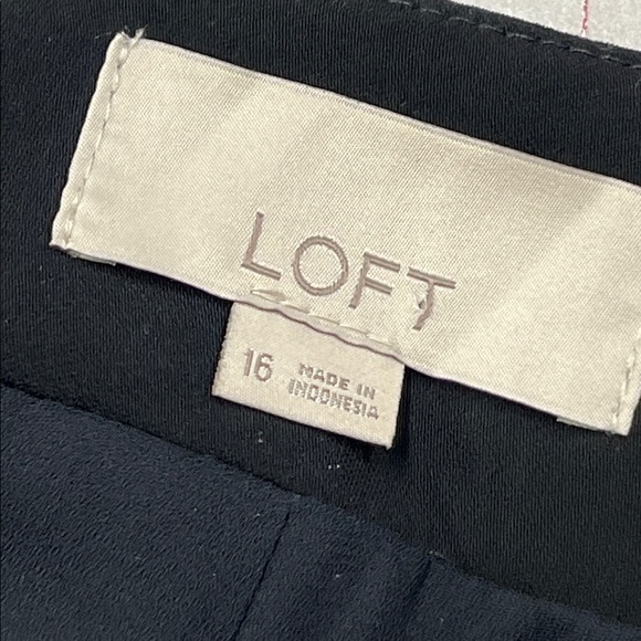 LOFT Dramatic Floral Open Front Black Border Party Travel Career Multi Jacket 16 - Picture 4 of 16